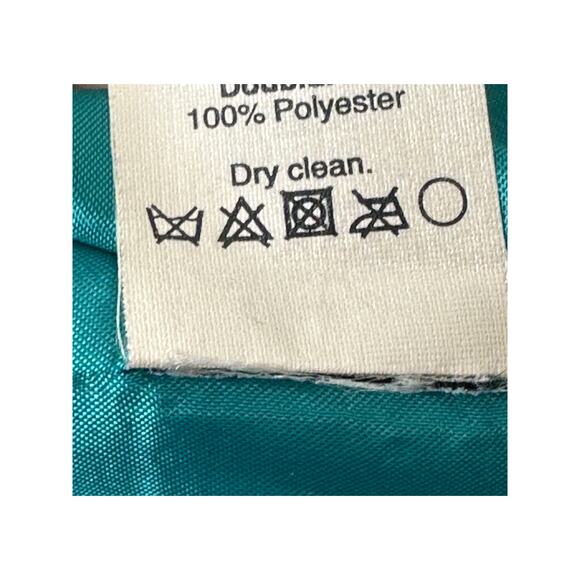 J. Crew Wool Blend Shift Knee Length Dress Teal Green Pockets Office Workwear 00 - Picture 7 of 11